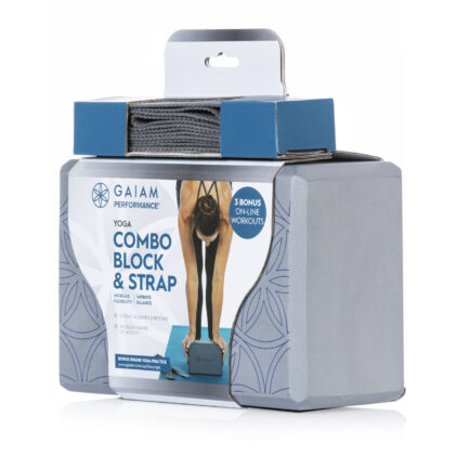 Yoga Block & Strap Combo