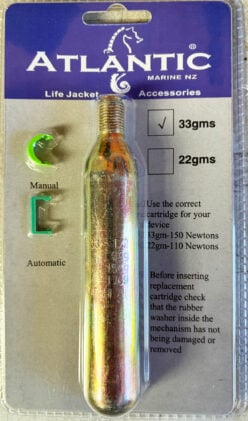 33gm CO2 Life Jacket Cartridge